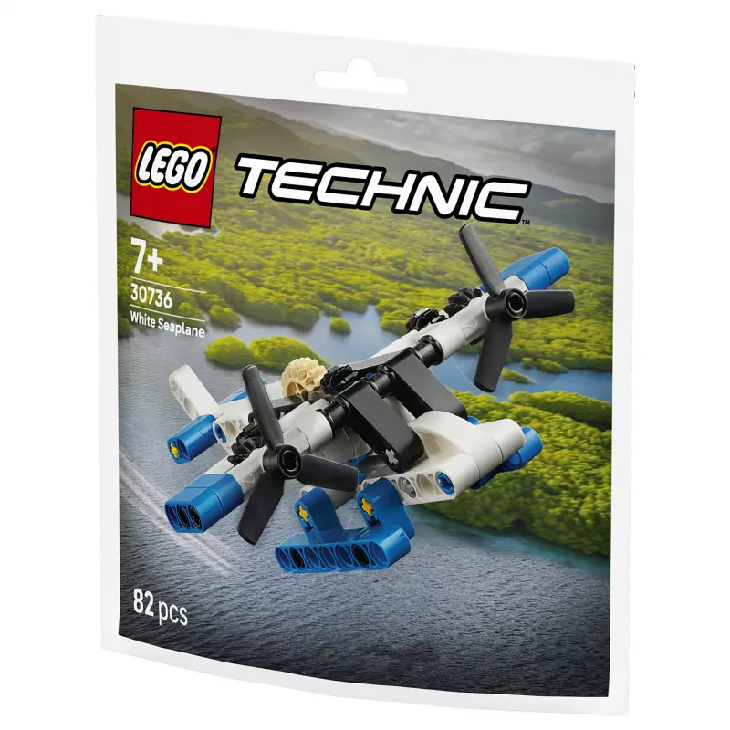 LEGO Technic 30736 Hidroavión blanco