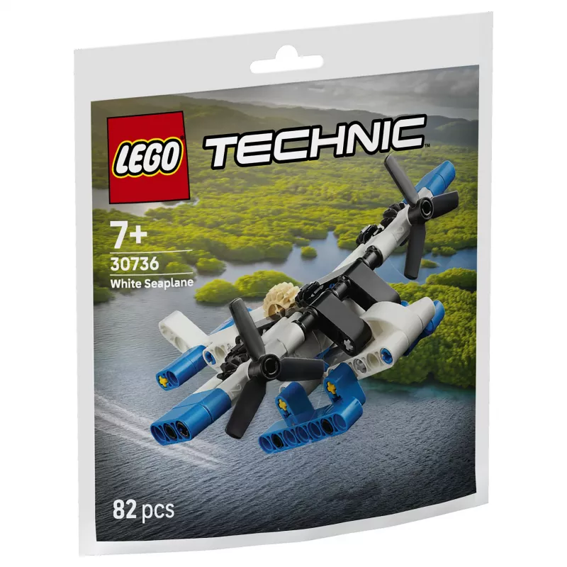 LEGO Technic 30736 Hidroavión blanco