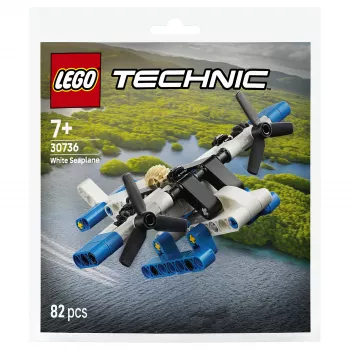 LEGO Technic 30736 Hidroavión blanco