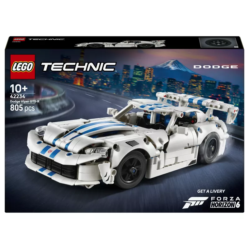 LEGO Technic 42234 Dodge Viper GTS-R Coche deportivo
