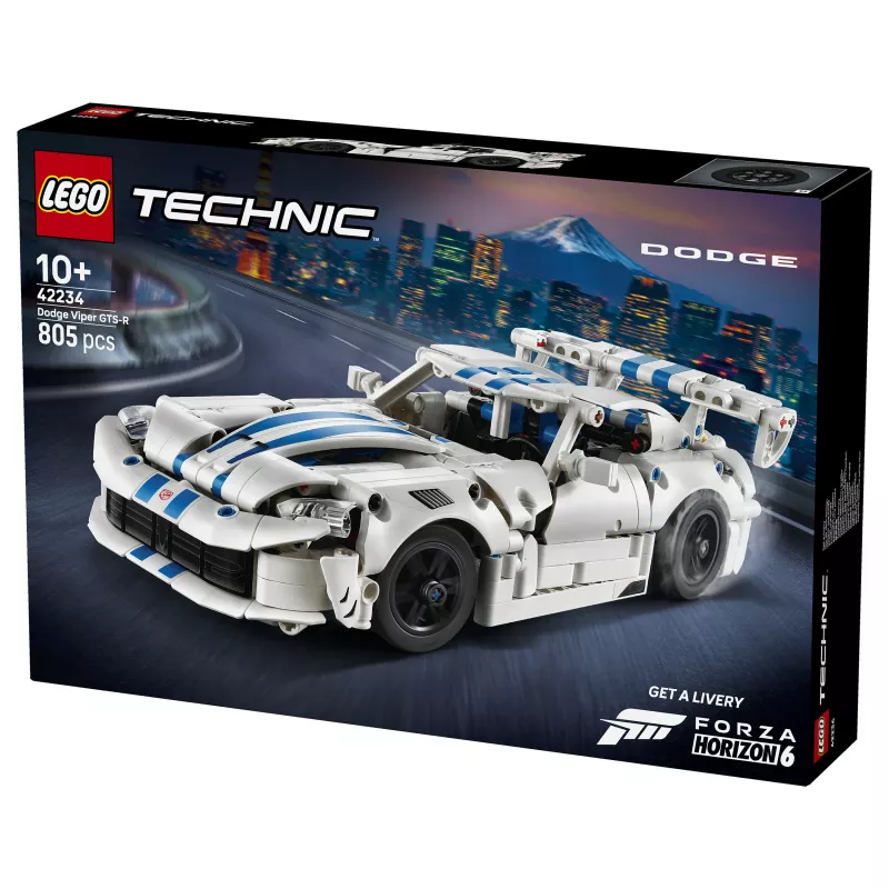 LEGO Technic 42234 Dodge Viper GTS-R Coche deportivo