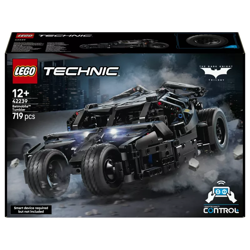LEGO Technic 42239 Batmobile Tumbler coche teledirigido, 719 piezas