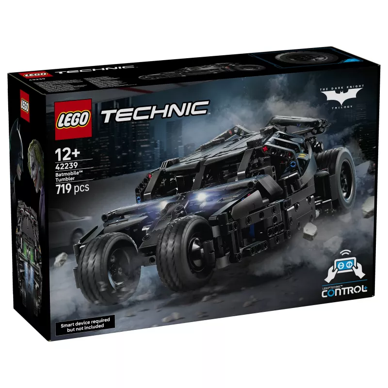 LEGO Technic 42239 Batmobile Tumbler coche teledirigido, 719 piezas