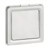 Interruptor y conmutador universal Legrand Soliroc 077811, 1 polo, 10AX, 250V, IP55, IK10, gris