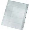 LEITZ Separadores de índice A4 Extra Wide PP 1-5, gris con portada escribible 1283-00-85