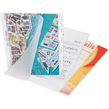 Leitz A4 Fundas de laminar, 80 micras, brillante, pack de 100, jam-free UDT 7430-00-02