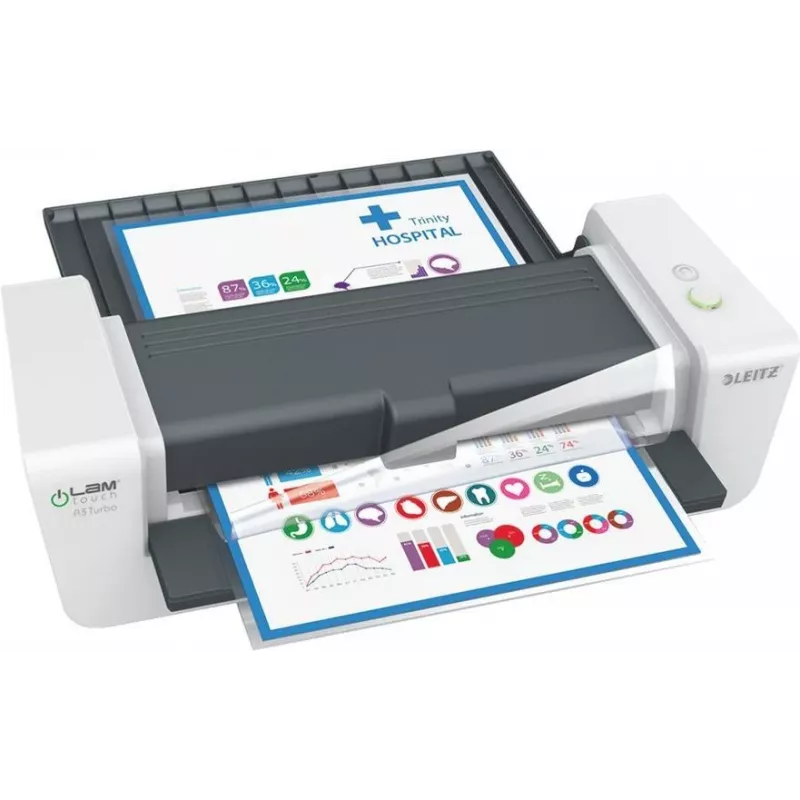 Leitz fundas de laminar A4, brillante cristal transparente, 100 micras, pack de 100 7483-00-00