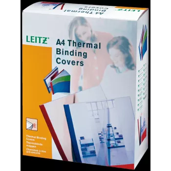 Leitz A4 Carpeta de encuadernación térmica Transparente 40 hojas 80 g/m² para 177182, 17784 (177160)