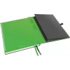LEITZ Complete Cuaderno, formato iPad, cuadriculado, 80 hojas papel marfil 96 g/m², aspecto piel, negro 4473-00-95