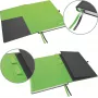 LEITZ Complete Cuaderno, formato iPad, cuadriculado, 80 hojas papel marfil 96 g/m², aspecto piel, negro 4473-00-95