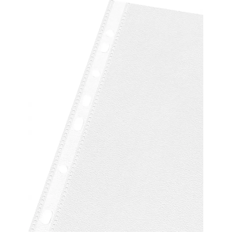 LEITZ Esselte Fundas A5 multitaladro 50 micras transparente pack de 100 23782