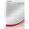 LEITZ Esselte Funda de documentos estándar A4, polipropileno, cristal transparente, 0,06 mm, apertura superior, segura para documentos, perforación múltiple, borde reforzado, pack de 100 (925008)