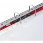 LEITZ Esselte Funda de documentos estándar A4, polipropileno, cristal transparente, 0,06 mm, apertura superior, segura para documentos, perforación múltiple, borde reforzado, pack de 100 (925008)