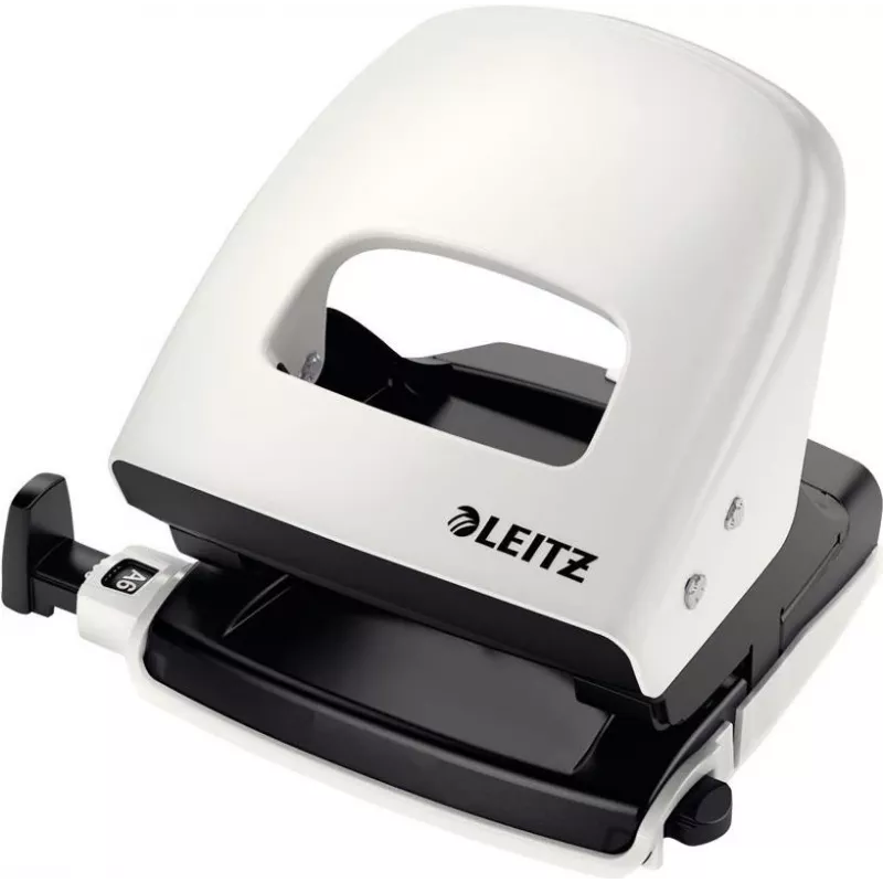 Leitz WOW 5008 organizador de escritorio, blanco brillante, 4 compartimentos, diseño cúbico 5008-10-01