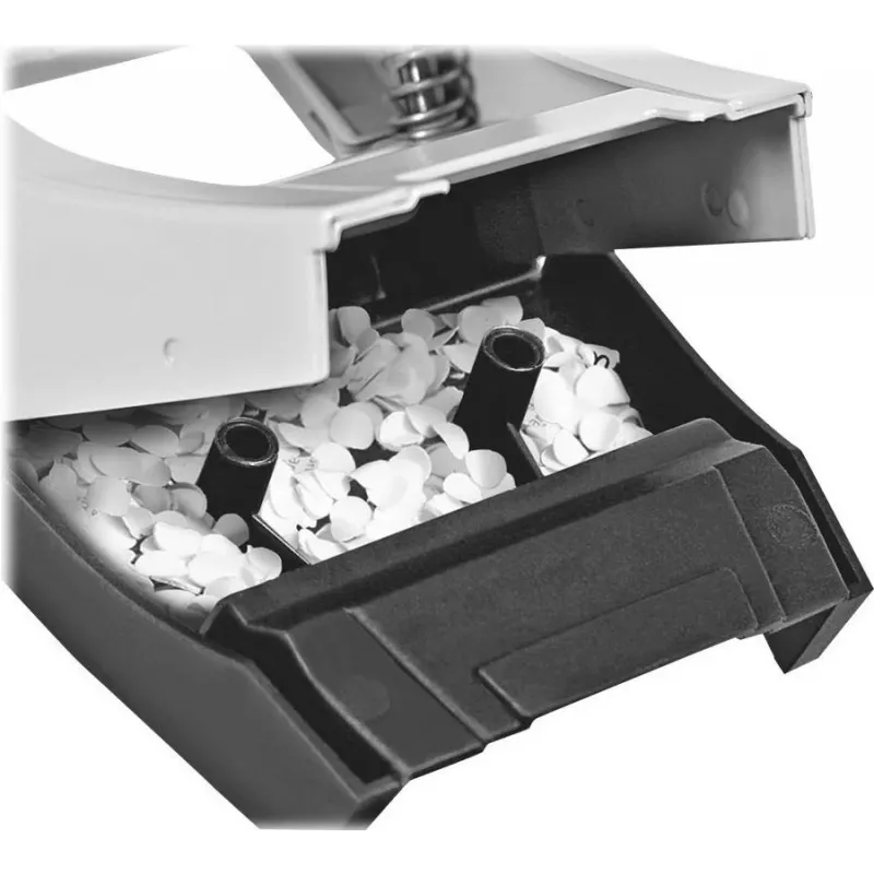 Leitz WOW 5008 organizador de escritorio, blanco brillante, 4 compartimentos, diseño cúbico 5008-10-01
