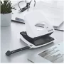 Leitz WOW 5008 organizador de escritorio, blanco brillante, 4 compartimentos, diseño cúbico 5008-10-01