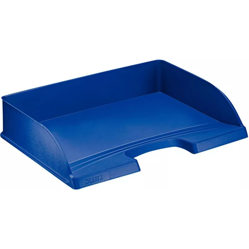 Caja de almacenamiento Leitz WOW A4, azul metálico, 70 mm de lomo, Click & Store 5218-00-35