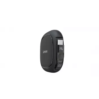 Lenovo 240W USB-C Cable retráctil, negro, 1,2 m, USB 2.0