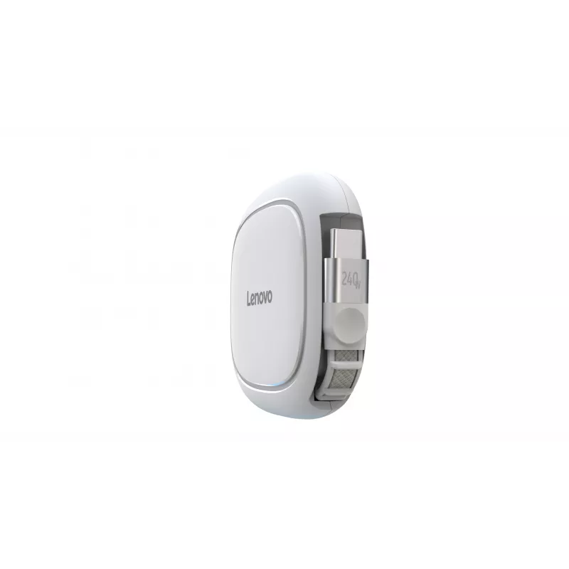 Lenovo 240W USB-C Cable retráctil, blanco