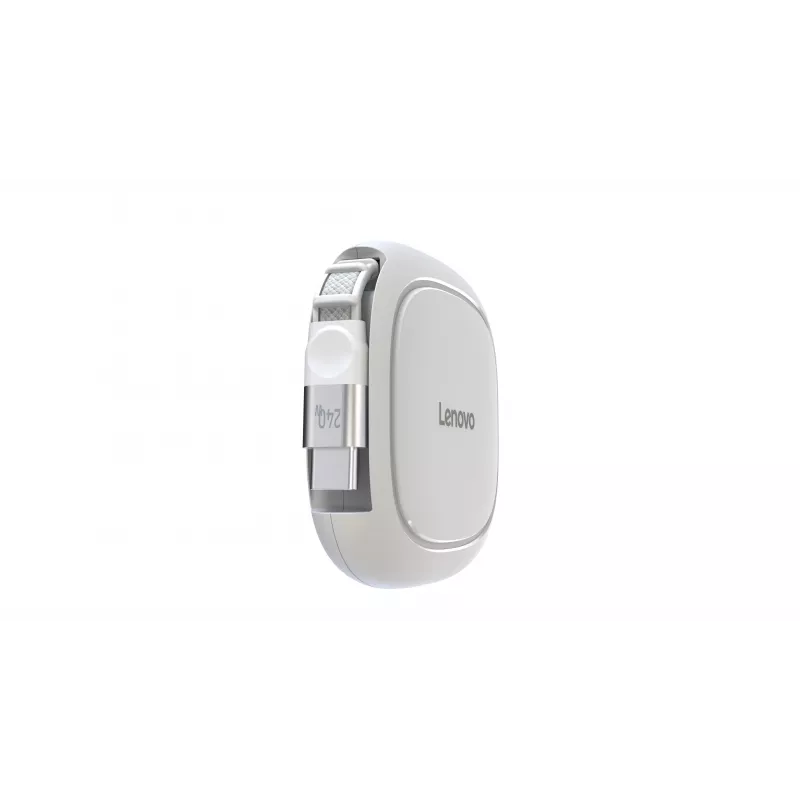 Lenovo 240W USB-C Cable retráctil, blanco