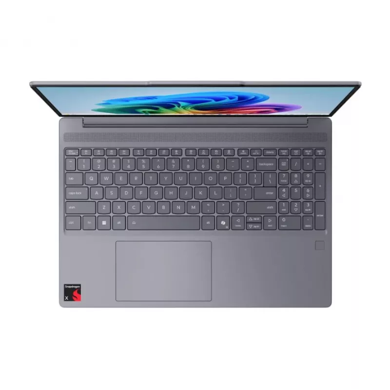 Lenovo IdeaPad Slim 3 15Q8X10 Portátil, 15,3 inch IPS WUXGA, Snapdragon X, 16GB RAM, 512GB SSD, Luna Grey, Windows 11 Home