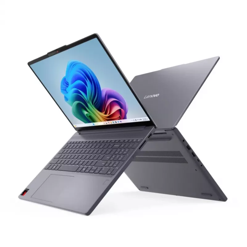 Lenovo IdeaPad Slim 3 15Q8X10 Portátil, 15,3 inch IPS WUXGA, Snapdragon X, 16GB RAM, 512GB SSD, Luna Grey, Windows 11 Home