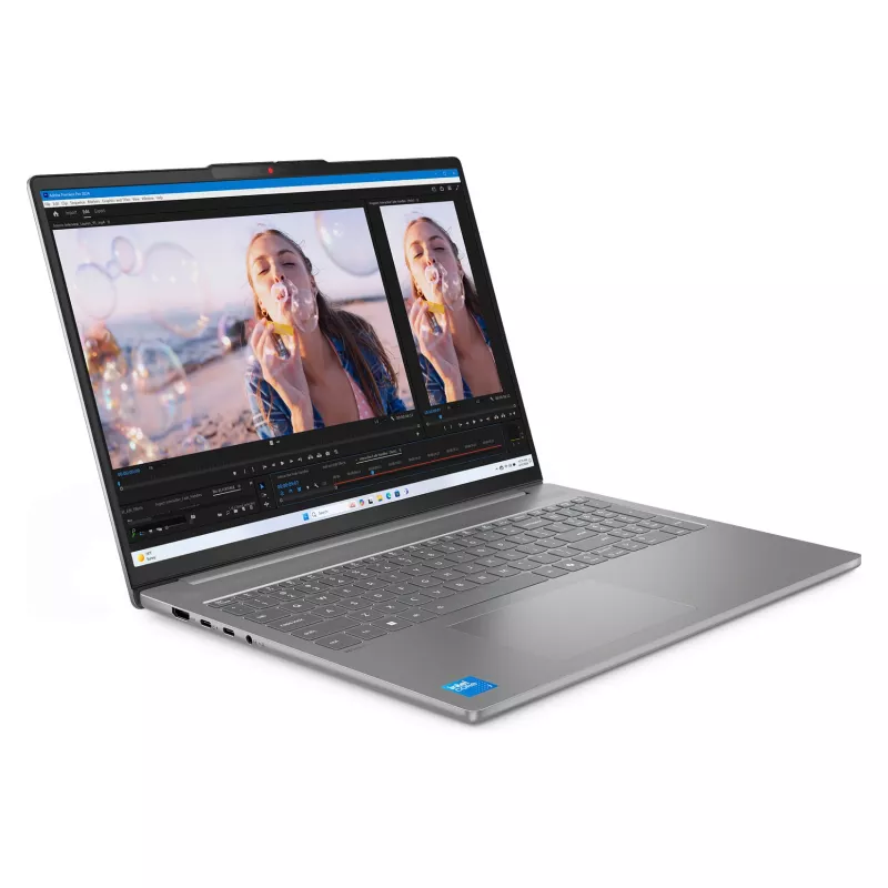 Lenovo IdeaPad Slim 5 16IMH10 83V70078GE portátil, 16 inch WUXGA IPS, Intel Core Ultra 5 135H, 16GB DDR5, 512GB SSD, Windows 11 Home, teclado alemán