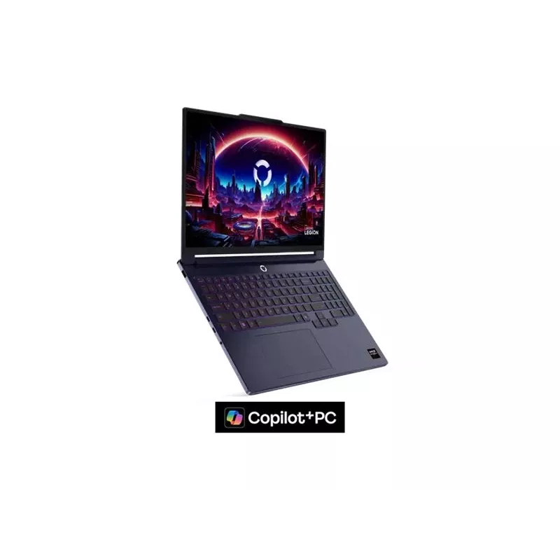 Lenovo Legion 7 16AGP11 portátil gaming 16 inch WQXGA, AMD Ryzen AI 9 HX 470, 32GB RAM LPDDR5X, 1TB SSD NVMe, NVIDIA GeForce RTX 5070 12GB, Windows 11 Home, teclado inglés con retroiluminación, Nebula, 2 años de garantía