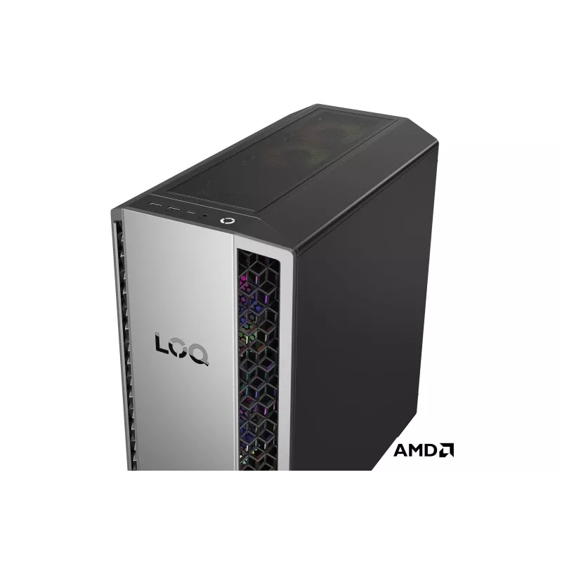 Lenovo LOQ Tower 26ADR10 Ordenador de sobremesa gaming, AMD Ryzen 7 8745HX, 16GB DDR5, 1TB NVMe SSD, NVIDIA GeForce RTX 5050 8GB, Windows 11 Home, 2 años de garantía, Raven Black