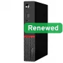 Lenovo Renewed Grade A ThinkCentre M715q Tiny PC de sobremesa, AMD Ryzen 5 2400GE, 8GB DDR4, 256GB SSD, AMD Radeon Vega 11, Windows 11 Pro