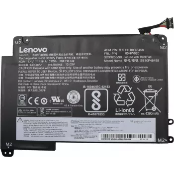 Batería para portátil Lenovo ThinkPad 3 celdas 4540 mAh 53 Wh para ThinkPad Yoga 460 (00HW020)