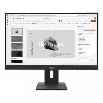 Lenovo ThinkVision E22-40 Monitor 21,5 pulgadas Full HD VA - Raven Black