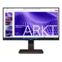 Lenovo ThinkVision T24D-4t monitor táctil IPS Full HD de 23,8 pulgadas, 1920x1080, 120 Hz, HDR10, hub USB, altura ajustable, Raven Black