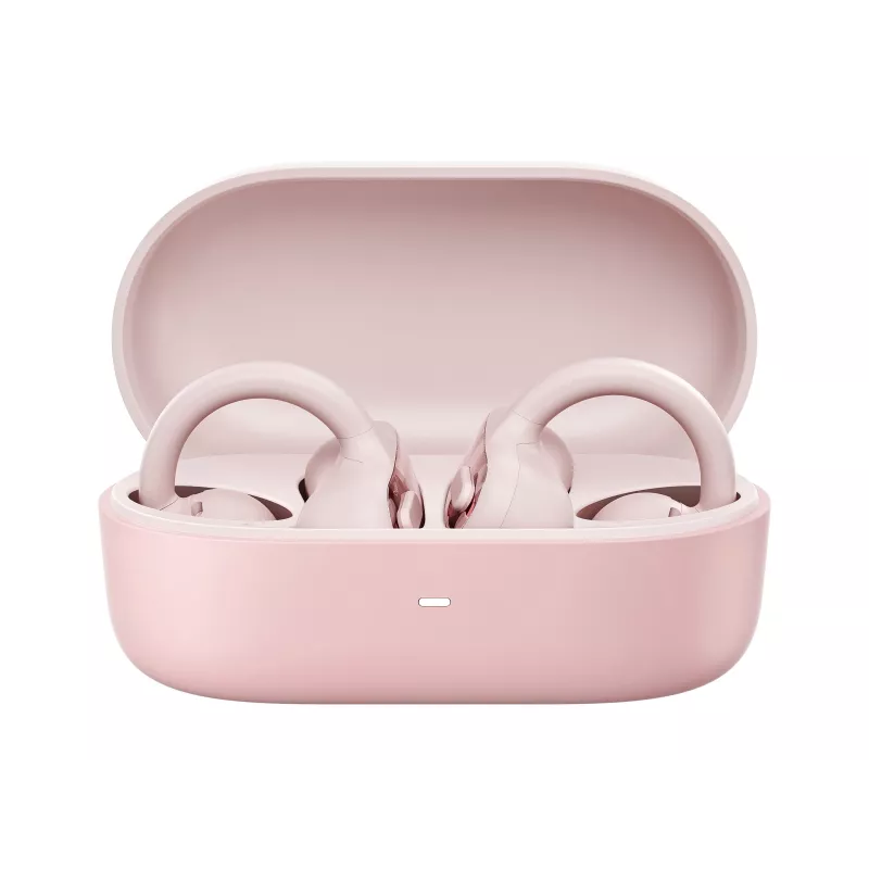Lenovo X500 Auriculares Open-Ear Clip-on, rosa, Bluetooth, micrófono integrado