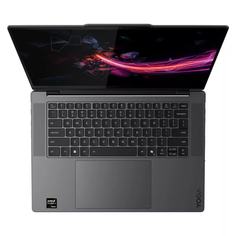 Lenovo Yoga 7 Pro 15ASH11 portátil 2 en 1, 15,3 inch OLED táctil, AMD Ryzen AI MAX+ 388, 32GB RAM, 1TB SSD, Windows 11 Home, Storm Grey