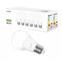 LEPRO 100090-DW-EU-6 Lámpara LED, E27, A60, 8,5 W (equivalente a 60 W), 806 lm, 6500 K blanco frío, ángulo de emisión de 180°, pack de 6