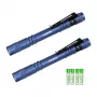LEPRO 120023L-BU-2 Linterna LED, 1000 lúmenes, con zoom, IPX4, pack de 2, Negra