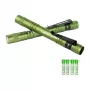 LEPRO 120023L-GN-2 Linterna LED, Pack de 2, 1000 Lúmenes, Zoom, IPX4 Resistente al Agua, 5 Modos, CREE XPE, Negro