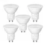 LEPRO 200073-WW-EU-5 Bombilla LED GU10, 4,5 W, 345 lm, 2700 K, 100°, pack de 5