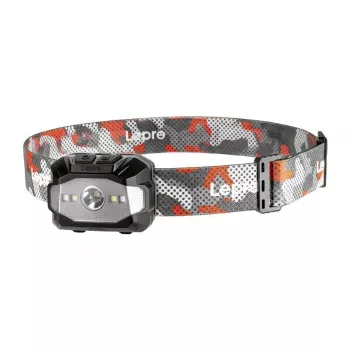 LEPRO 320023 300 lm linterna frontal recargable con modos de luz roja