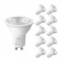 LEPRO Bombilla LED GU10 3,6W 345lm 6500K Blanco Día 38° Ángulo de Apertura Pack de 10