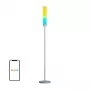 Lepro O1 AI Floor Lamp - Lámpara de pie inteligente, 2000 lúmenes, RGB+CCT, Wi-Fi, compatible con Alexa/Google Assistant
