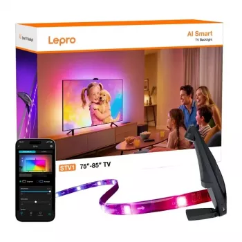 Lepro STV1 Tira LED Wi-Fi 5m – luz inteligente RGB, compatible con Alexa y Google Assistant
