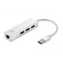 LevelOne adaptador Gigabit USB-A 3.0 a RJ45 + 3x USB-A 3.0 1Gbps