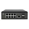LevelOne IGP-1091 switch industrial PoE+, 8x 2,5G PoE, 2x enlaces ascendentes 1G/10G SFP+
