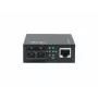 Convertidor de medios LevelOne Smart Gigabit RJ45-SC, fibra multimodo, 850 nm, 500 m, compatible con chasis de montaje en rack de 19 pulgadas, 1000 Mbit/s