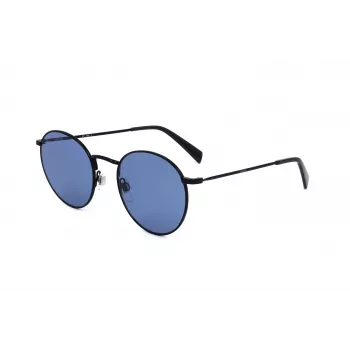 LEVI'S LV-1005-S-08A Gafas de sol unisex - montura clásica rectangular de acetato - lentes de policarbonato grises UV400 - 52/21/145 mm