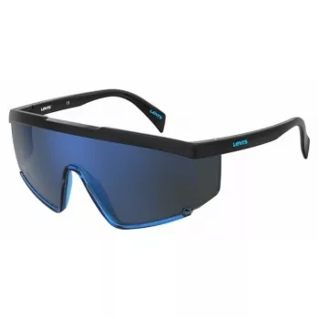 Gafas de sol unisex Levi's LV-1008-S-OY4 montura negra lentes grises UV400