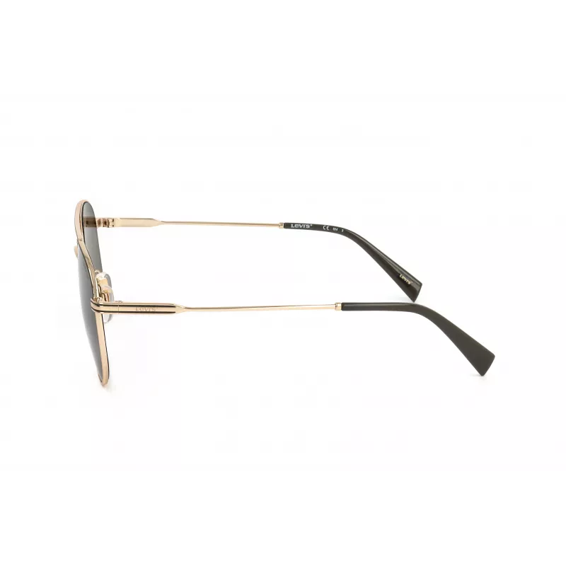 Gafas de sol unisex LEVI'S LV-1013-S-J5G rectangulares - montura negra, lentes grises, 54 mm