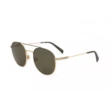 Gafas de sol unisex LEVI'S LV-1013-S-J5G rectangulares - montura negra, lentes grises, 54 mm